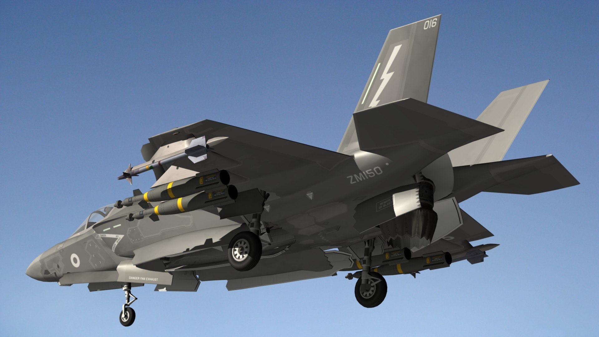 3D Lockheed Martin F-35B RAF https://p.turbosquid.com/ts-thumb/sU/ntOlTN/6Z/f35brafpr3/jpg/1664894254/1920x1080/fit_q87/e6897e4da36e810ded1be34134cd91711aad68df/f35brafpr3.jpg