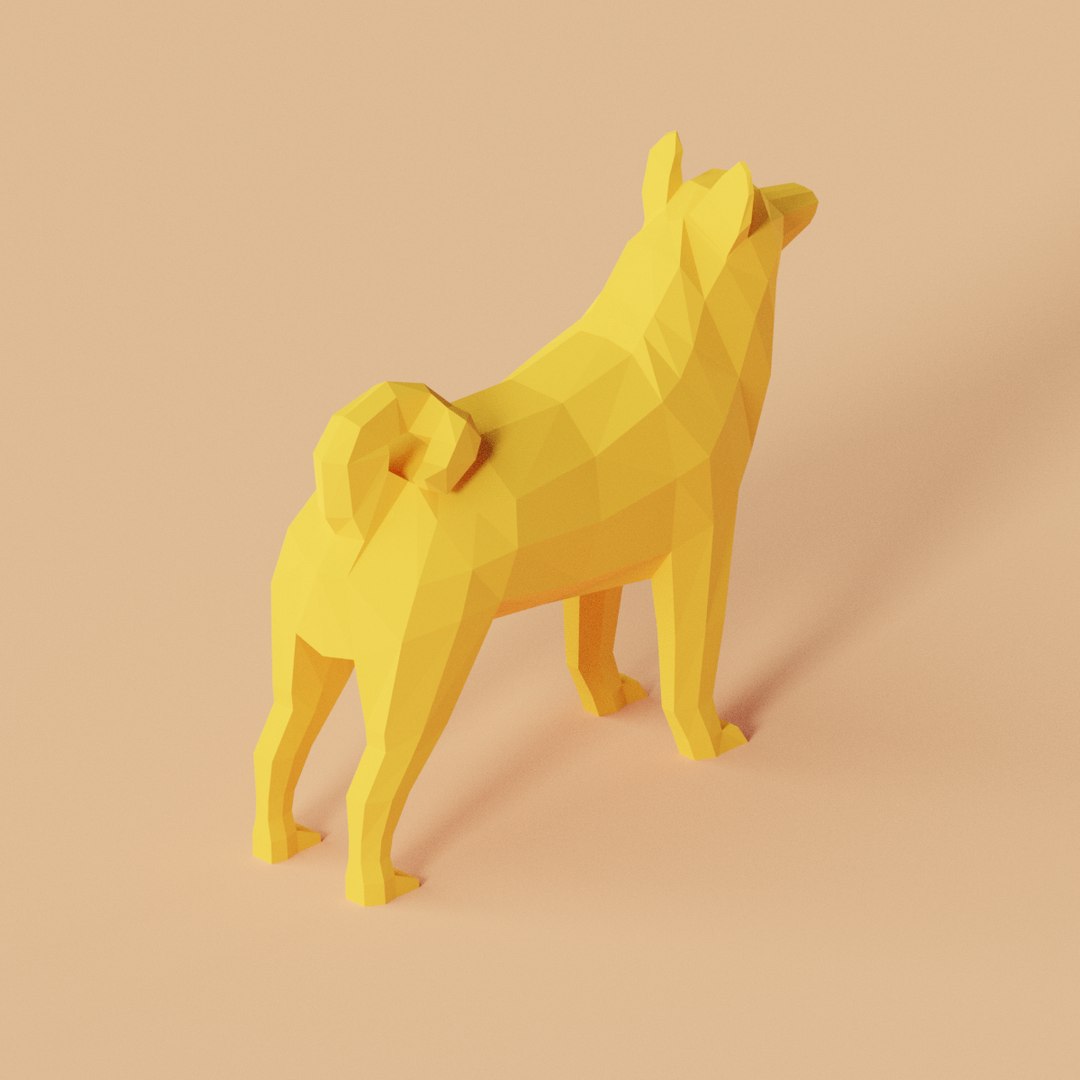 3D Shiba Inu Model - TurboSquid 1496189