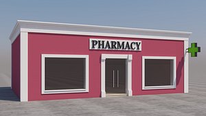 3D mexican pharmacy model