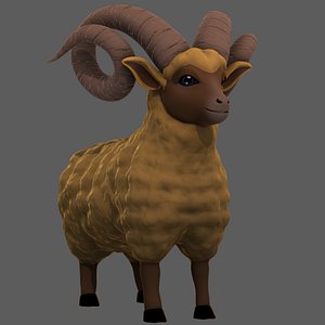 3D Sheep V02 model