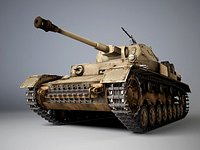 Panzer Pz. IV Ausf.G  German Tank