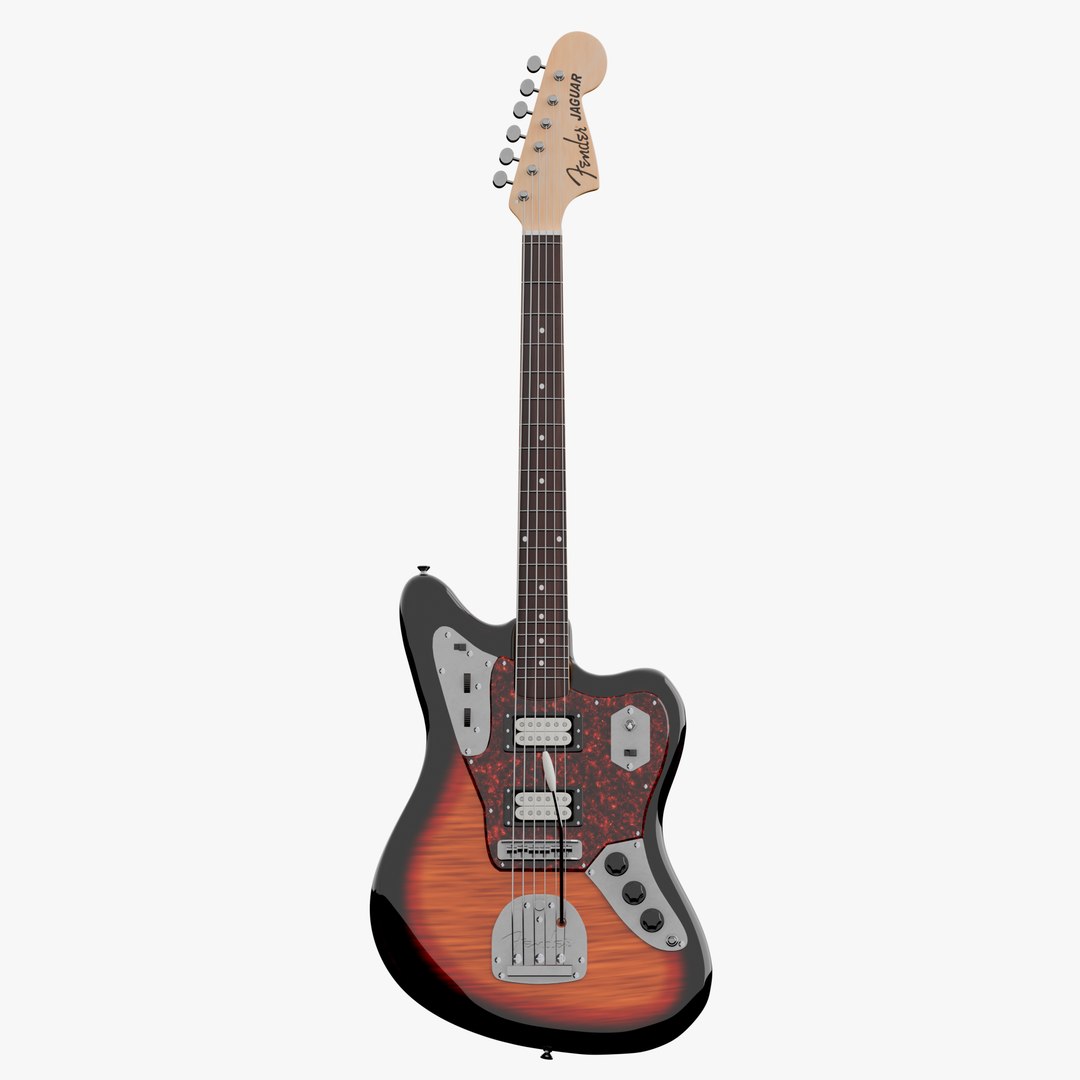 Fender Jaguar Electric Guitar model https://p.turbosquid.com/ts-thumb/sU/u0DrxN/7W/jaguar360only01/png/1744840057/1920x1080/fit_q87/6a5f0b405ecb2a53c7a3e83a2cac6799ed023020/jaguar360only01.jpg