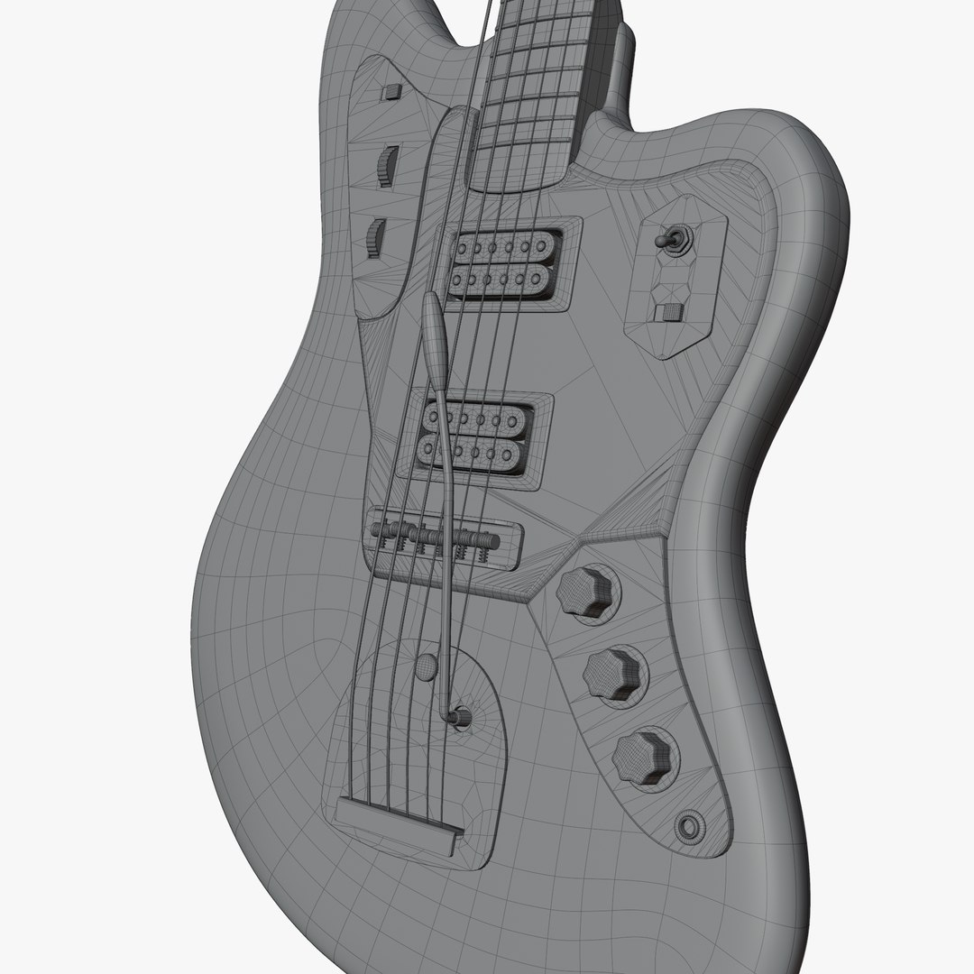 Fender Jaguar Electric Guitar model https://p.turbosquid.com/ts-thumb/sU/u0DrxN/UY/wirerenderjaguar07/png/1744840307/1920x1080/fit_q87/48d7766f10cd622551d6c0e4ff1a41fcdebefe61/wirerenderjaguar07.jpg