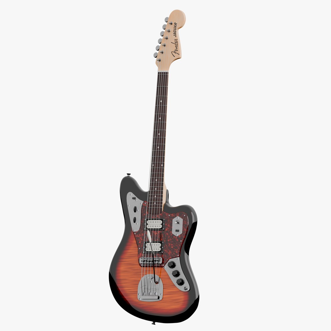 Fender Jaguar Electric Guitar model https://p.turbosquid.com/ts-thumb/sU/u0DrxN/gn/jaguar360only02/png/1744840057/1920x1080/fit_q87/f15c9967e2c1a3cc7b84934cf6da196b91af8f20/jaguar360only02.jpg
