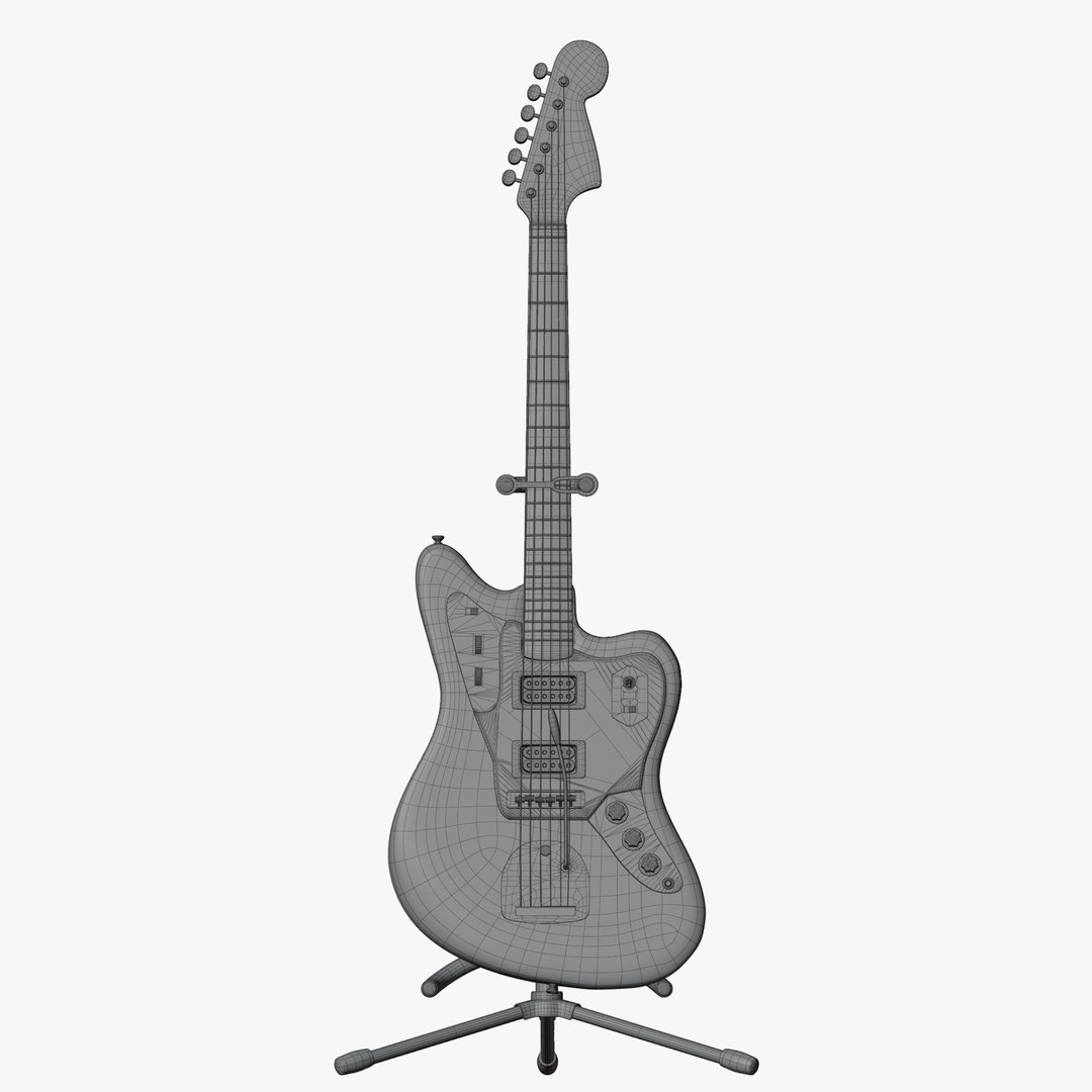 Fender Jaguar Electric Guitar model https://p.turbosquid.com/ts-thumb/sU/u0DrxN/qu/wire360all01/png/1744840268/1920x1080/fit_q87/8dc03f053324a3fc5c33281c305c8b1b8cfbb9e2/wire360all01.jpg