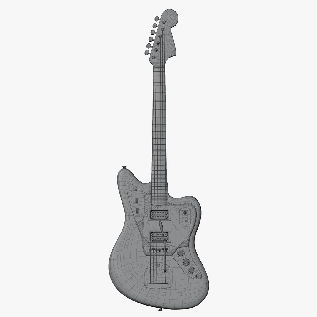 Fender Jaguar Electric Guitar model https://p.turbosquid.com/ts-thumb/sU/u0DrxN/rB/wirejaguar360only01/png/1744840282/1920x1080/fit_q87/751dc7d5aca6be406cb8e9a69a45772c944c42f9/wirejaguar360only01.jpg