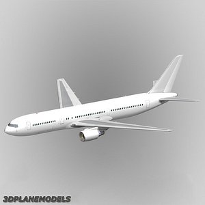 b767-300 generic white 767-300 xsi