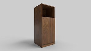 3D model Bookcase N16