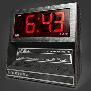 Retro Electric Alarm Clock