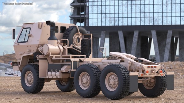 3D model Oshkosh FMTV 5 Ton Tractor - TurboSquid 1731859