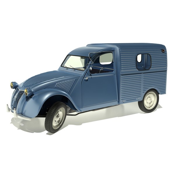 3d max classic citroen 2cv azu