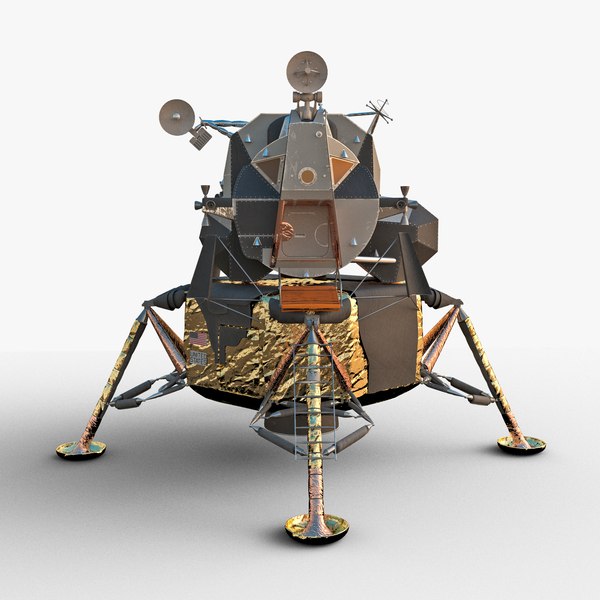 3D lunar module model - TurboSquid 1541829