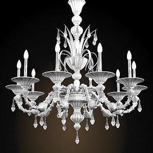 murano glass crystal 3d model