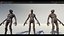 Realistic Zombie Undead - Rigged - Animated - Game Ready