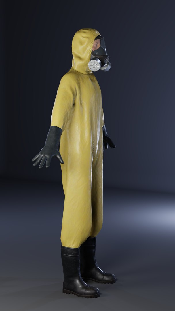 modèle 3D de Hazmat Mask (mauvais inspiré) gratuit - TurboSquid