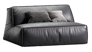 Baxter DAMASCO armchair 3D model