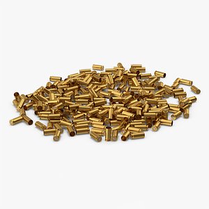 Pile Of Bullet Cartridges 3D model