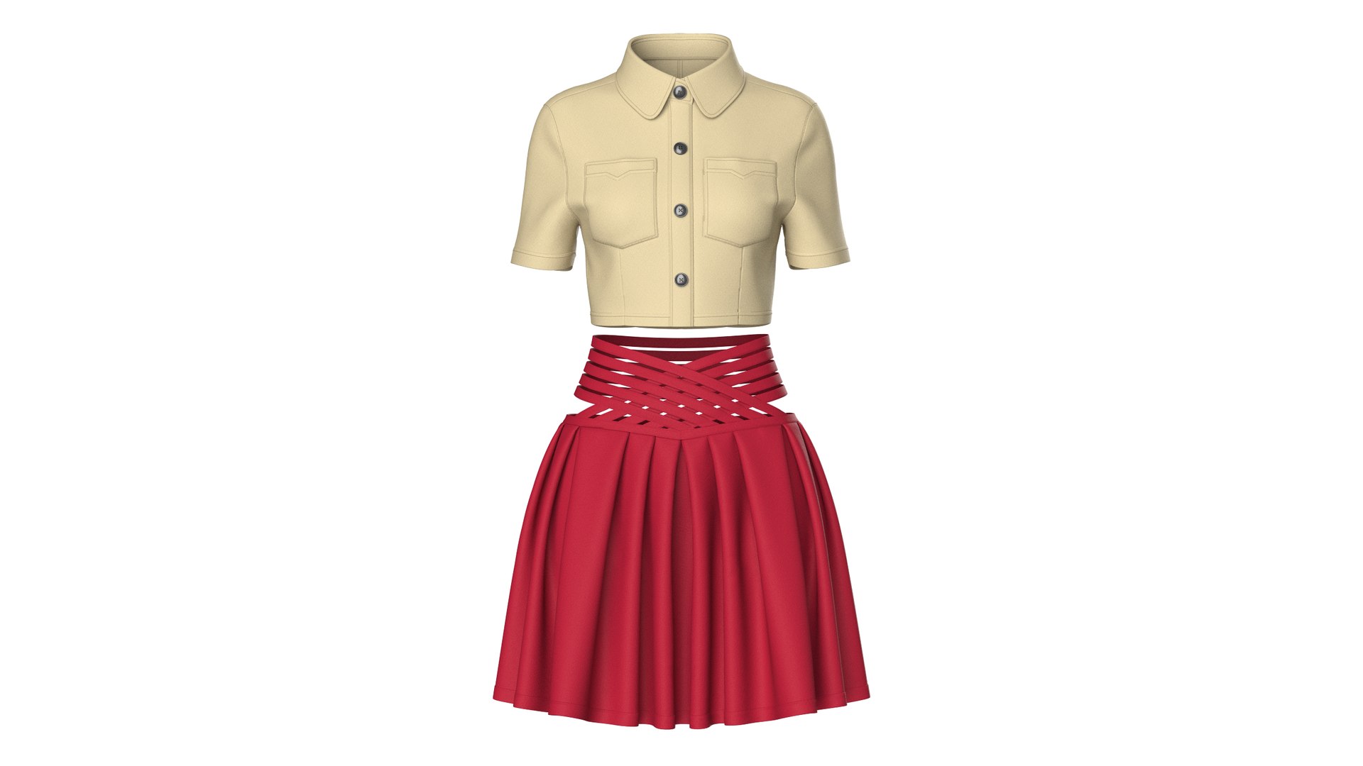 3D Girls Cross-Strap Waist Skirt With Cropped Shirt https://p.turbosquid.com/ts-thumb/sV/T95BPb/4B/girlscrossstrapwaistskirtwithcroppedshirt_6/png/1791967099/1920x1080/fit_q87/9bfc95413693c84e9124b7f81d266e29302b3ad9/girlscrossstrapwaistskirtwithcroppedshirt_6.jpg