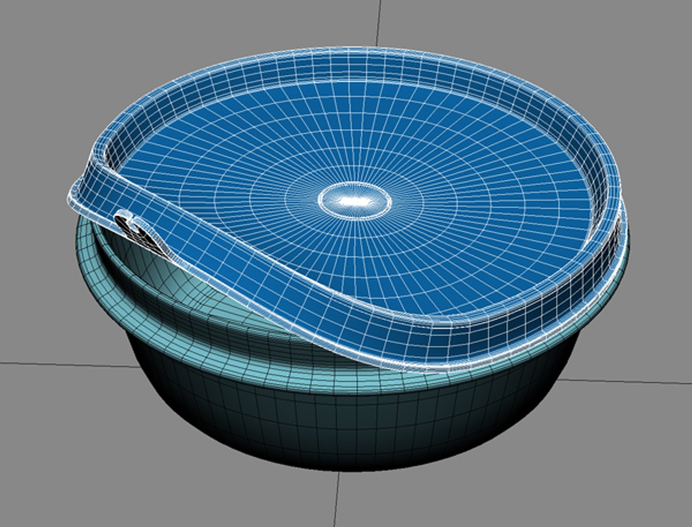 Tupperware Bowl 3D model