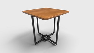 Square Table N87 3D