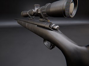 M24 AAA Game Ready PBR Low-poly 3D model