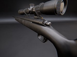 M24 AAA Game Ready PBR Low-poly 3D model