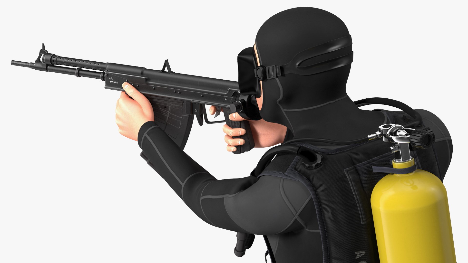 Combat Swimmer with Underwater Rifle APS Rigged for Maya model https://p.turbosquid.com/ts-thumb/sV/bOUlaJ/wG/combatswimmerwithunderwaterrifleapsriggedvray3dmodel017/jpg/1680190890/1920x1080/fit_q87/ca6bd5daaee58992fd9f9340cbc51faef87771cb/combatswimmerwithunderwaterrifleapsriggedvray3dmodel017.jpg