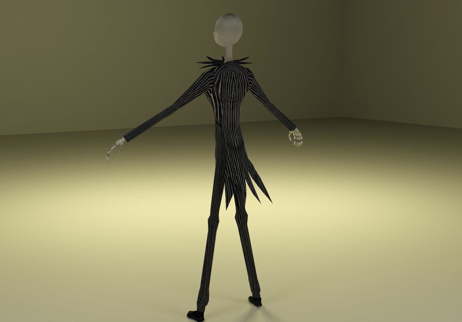 Modello 3D Testa di Jack Skeleton - TurboSquid 2006751