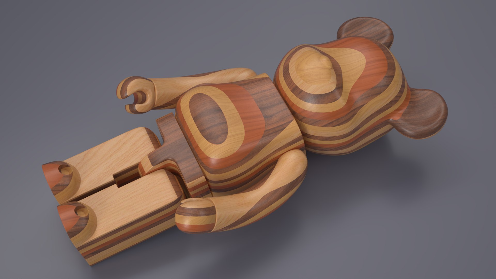 3D Bearbrick Karimoku Layered Wood https://p.turbosquid.com/ts-thumb/sV/hOIWgb/84/bearbrickkarimokulayeredwoodvray3dmodel005/jpg/1724341751/1920x1080/fit_q87/b22ce3324f2b431a4f74ea38ba7bd7e2aeab6dd2/bearbrickkarimokulayeredwoodvray3dmodel005.jpg