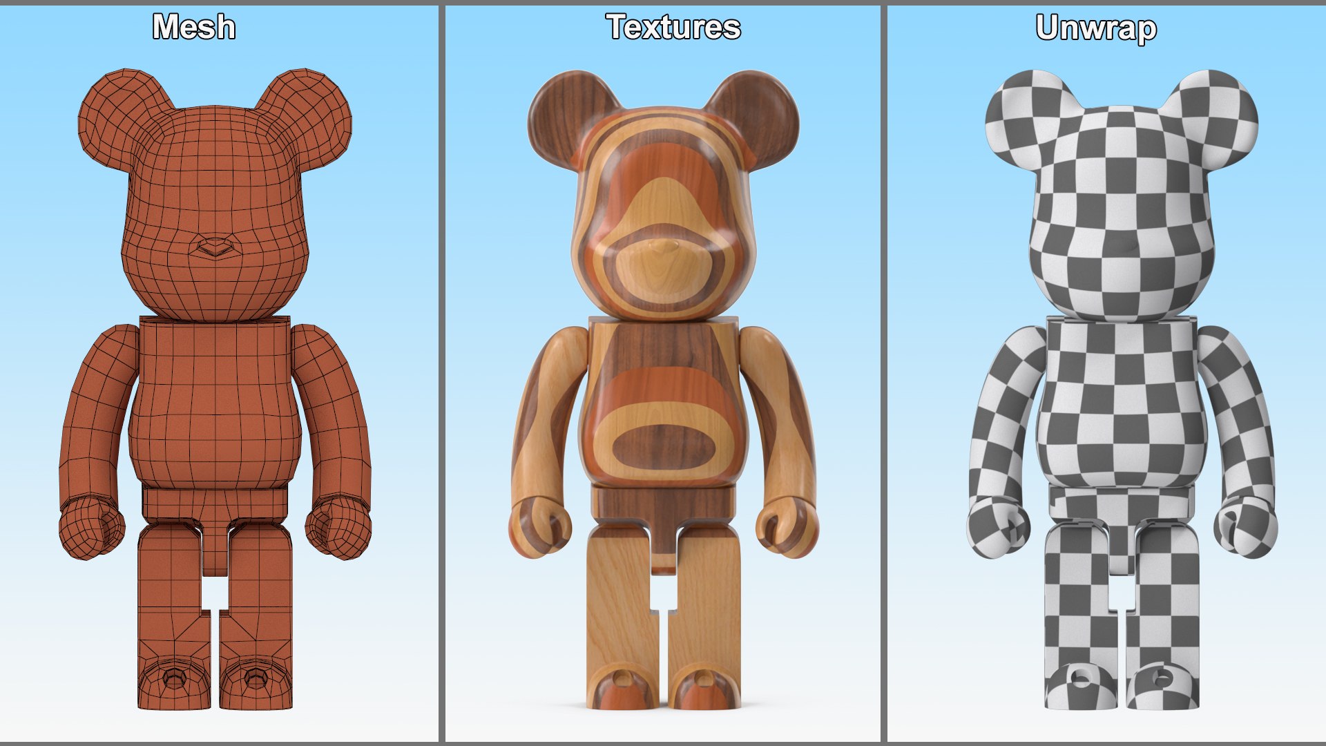3D Bearbrick Karimoku Layered Wood https://p.turbosquid.com/ts-thumb/sV/hOIWgb/Cf/bearbrickkarimokulayeredwoodvray3dmodel011/jpg/1724341775/1920x1080/fit_q87/e6c3b7b74185770595b2798abb1ba5fa22c1d144/bearbrickkarimokulayeredwoodvray3dmodel011.jpg