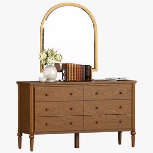 Pottery barn Chris Loves Julia Modern Traditional Dresser