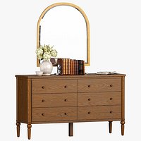 Pottery barn Chris Loves Julia Modern Traditional Dresser