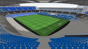 3D My first fictional old stadium