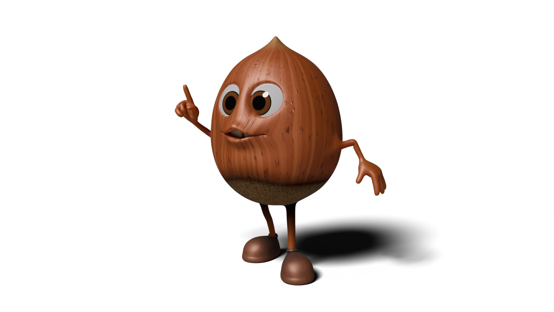 Stylized Cartoon Character  Fully Rigged  ARKit Face Rig  Nut Mascot 3D model https://p.turbosquid.com/ts-thumb/sV/kGzMt4/0v/nutman_04/png/1765047111/1920x1080/fit_q87/6c421e26bdd8eac91f9265001130b69ea9b6f2fe/nutman_04.jpg