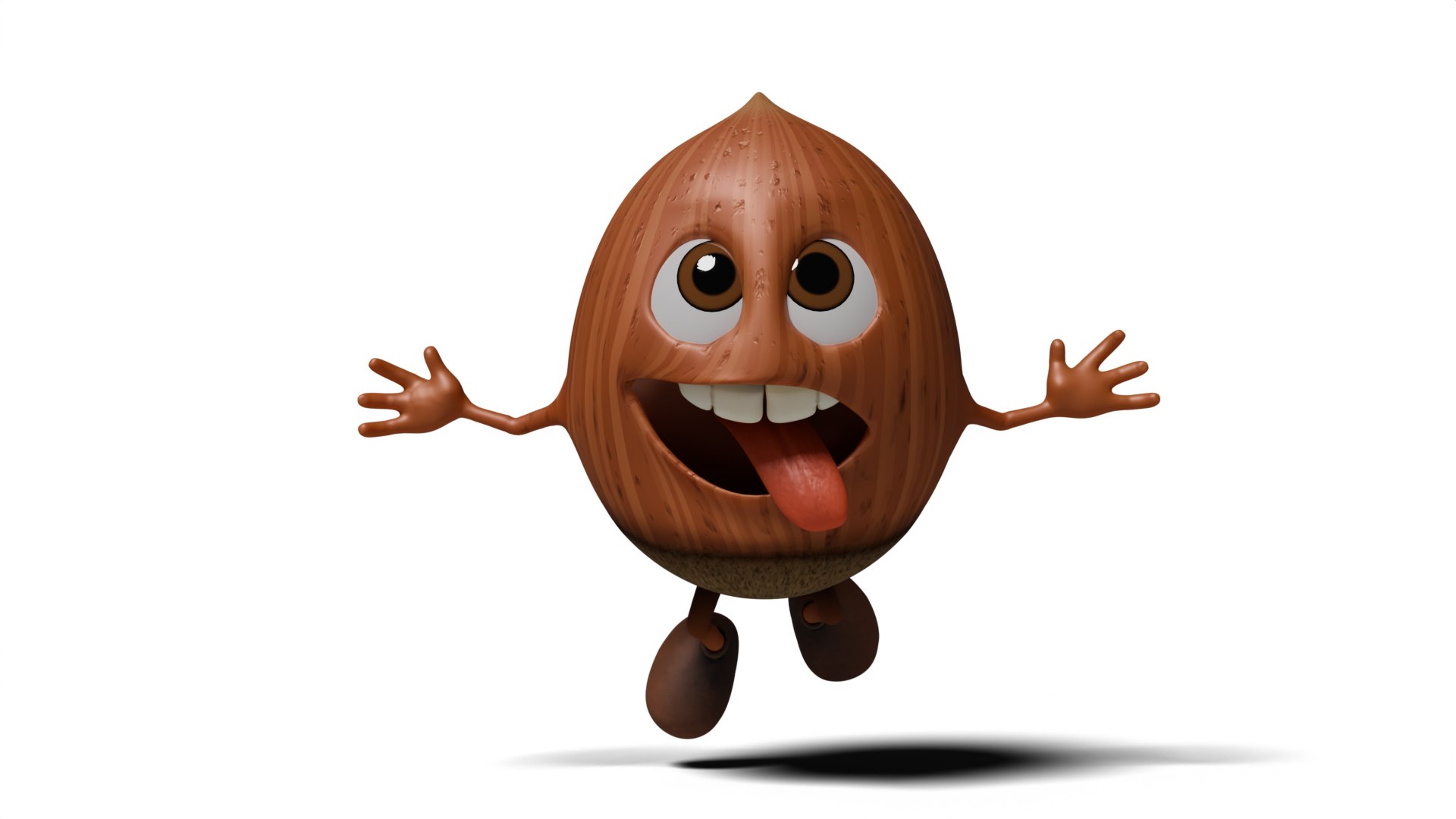 Stylized Cartoon Character  Fully Rigged  ARKit Face Rig  Nut Mascot 3D model https://p.turbosquid.com/ts-thumb/sV/kGzMt4/iF/nutman_06/png/1765047111/1920x1080/fit_q87/c1371f0d9b12eb6cdb27dee42a408eb243315654/nutman_06.jpg