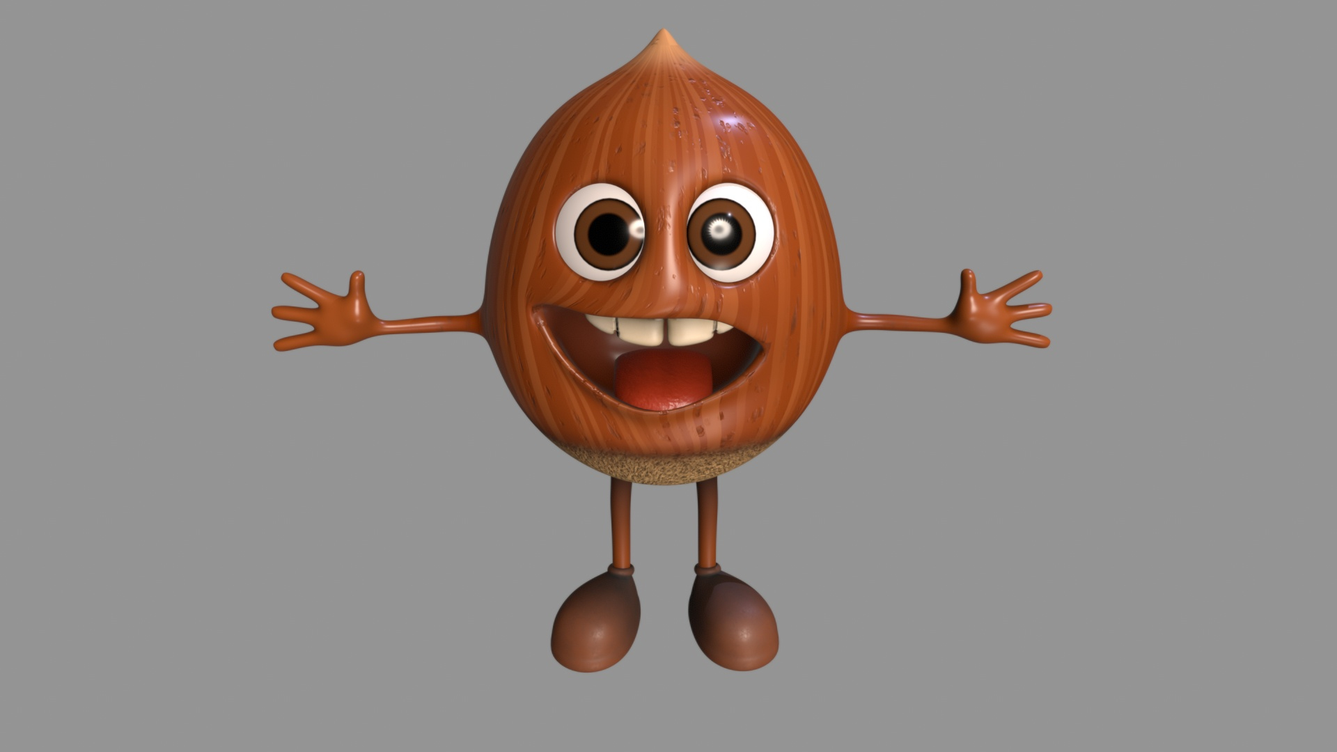 Stylized Cartoon Character  Fully Rigged  ARKit Face Rig  Nut Mascot 3D model https://p.turbosquid.com/ts-thumb/sV/kGzMt4/rs/nutturn360/jpg/1765049519/1920x1080/turn_fit_q99/7c79dca8b90630e0e9c62021dc8d930b404e0461/nutturn360-1.jpg