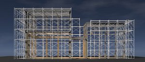 Industrial construction scene 26i12 3D model