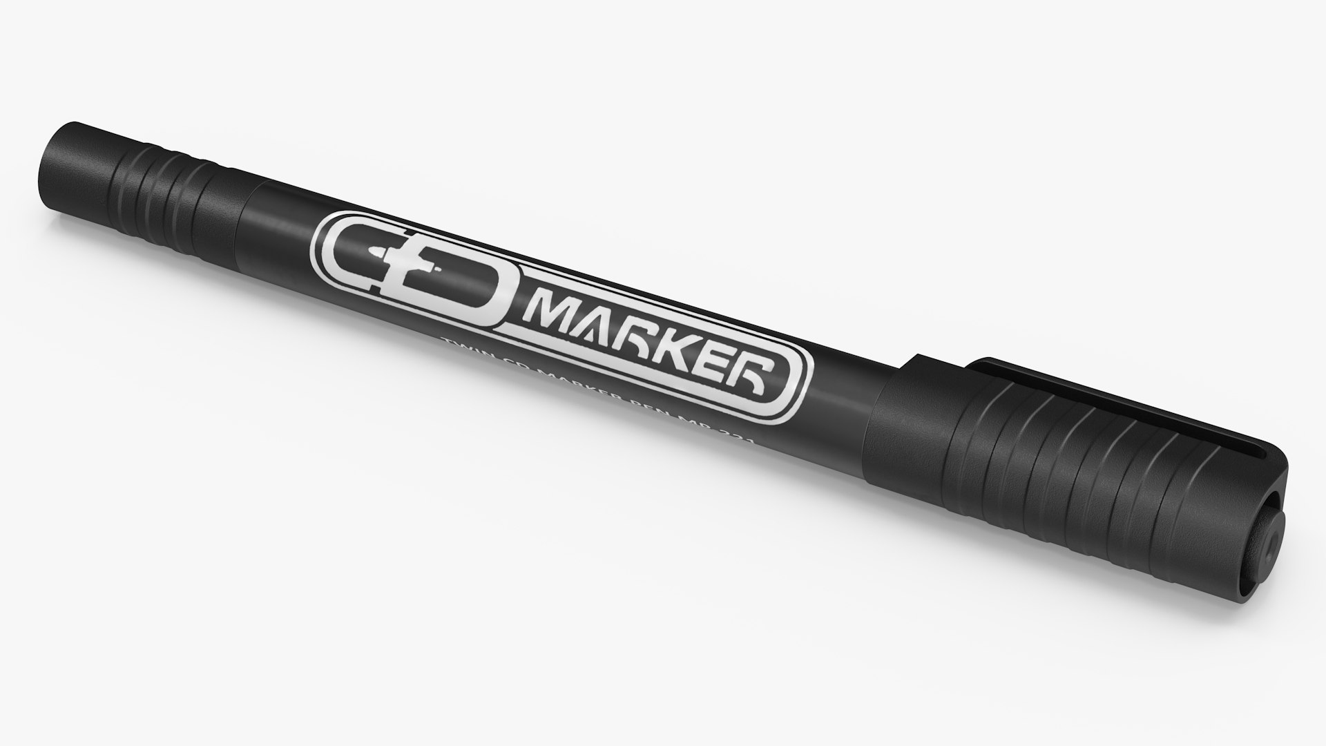 Permanent Marker Ultra Fine Tip Black(1) 3D model preview