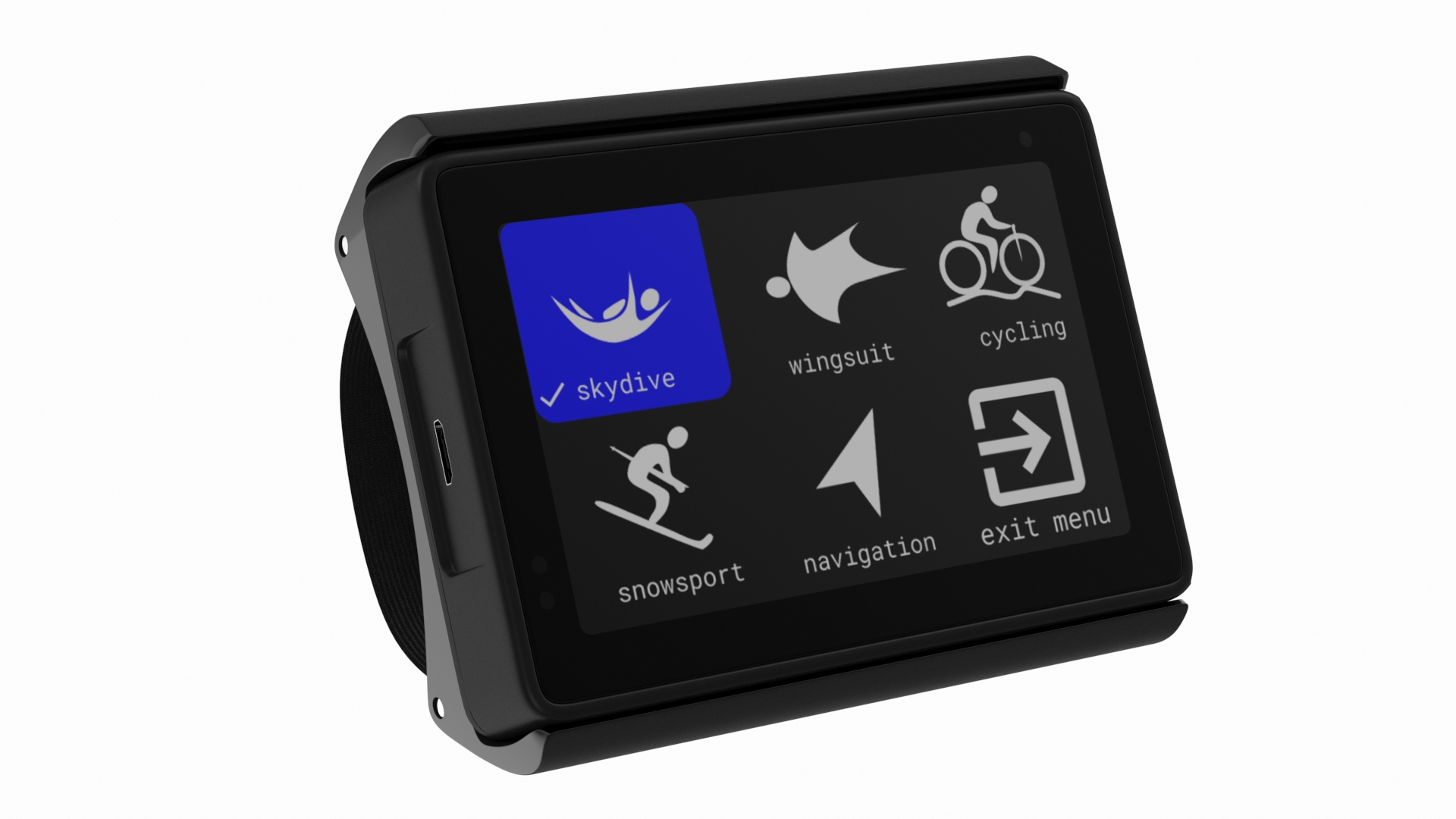 Skydiving Equipment Collection 3D Model TurboSquid 1734607