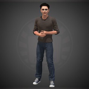character people human 3D model
