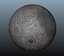 Moon planet - Normal map mid poly - 8K Res