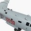 3D china chengdu plane model