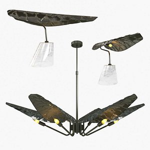 Brabbu Calla suspenden light and table lamp