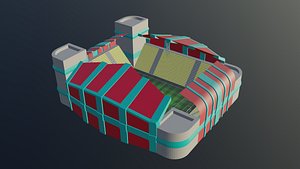 3D Football Stadium - Liverpool