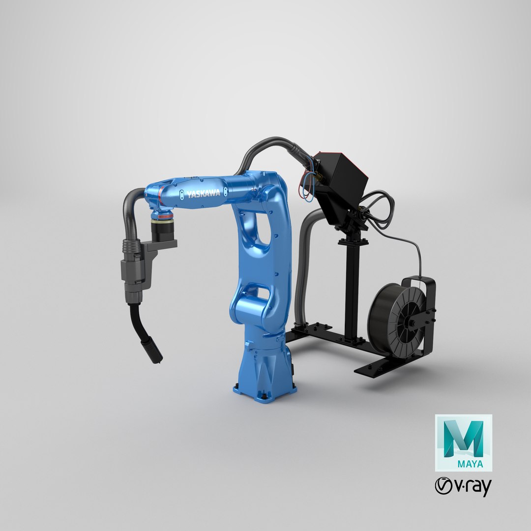 Yaskawa Motoman GP7 Robot with Welding Kit 3D model https://p.turbosquid.com/ts-thumb/sW/1xe2y9/IT/stemcell_maya_vray_render/png/1679583917/1920x1080/fit_q87/f9127c37513236e92c22c84621df524cf41d5125/stemcell_maya_vray_render.jpg