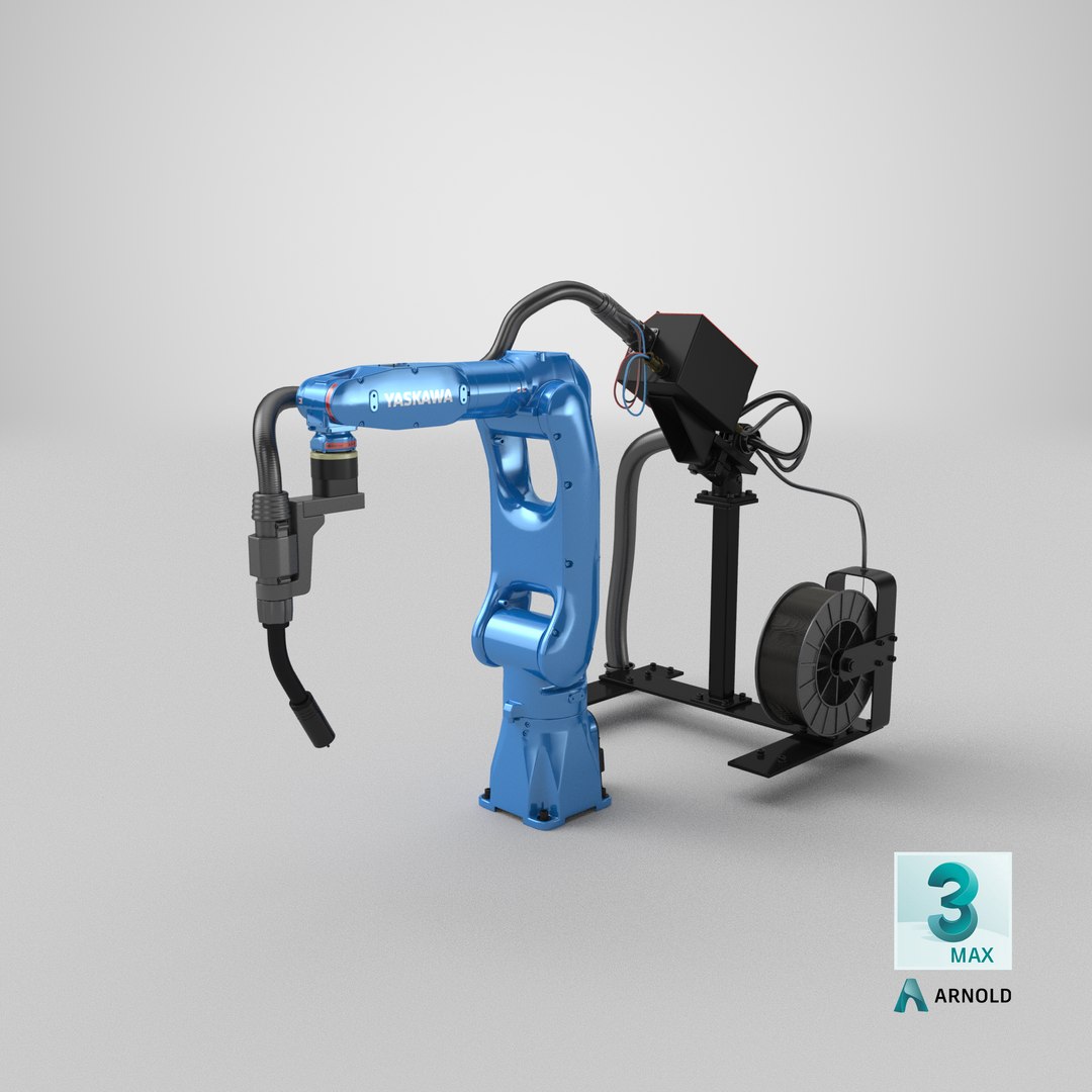 Yaskawa Motoman GP7 Robot with Welding Kit 3D model https://p.turbosquid.com/ts-thumb/sW/1xe2y9/Yn/stemcell_max_arnold_render/png/1679583929/1920x1080/fit_q87/1b227f7e19a87bcc017f5e0d5e8cc6c02ff8e55c/stemcell_max_arnold_render.jpg