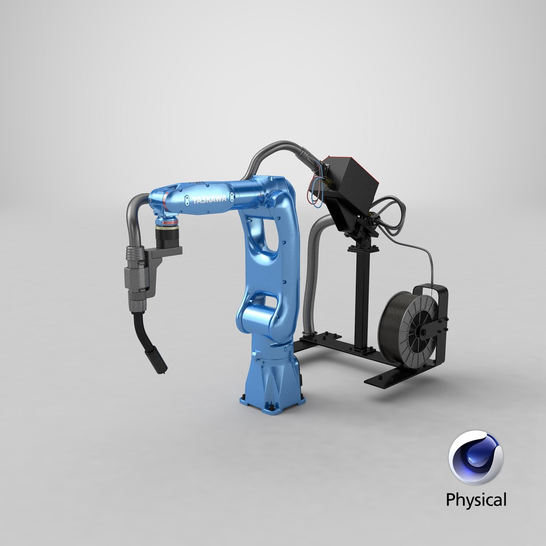 Yaskawa Motoman GP7 Robot with Welding Kit 3D model https://p.turbosquid.com/ts-thumb/sW/1xe2y9/eA/stemcell_cinema_4d_physical_render/png/1679583936/1920x1080/fit_q87/94206f3020557f9c5630feda8861183a4c56e779/stemcell_cinema_4d_physical_render.jpg