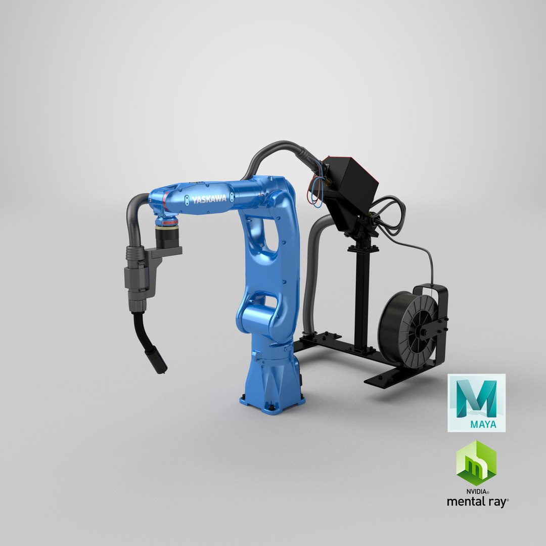Yaskawa Motoman GP7 Robot with Welding Kit 3D model https://p.turbosquid.com/ts-thumb/sW/1xe2y9/tn/stemcell_maya_mental_ray_render/png/1679583919/1920x1080/fit_q87/3b266acc690ef8272263a934d83fac158824552f/stemcell_maya_mental_ray_render.jpg
