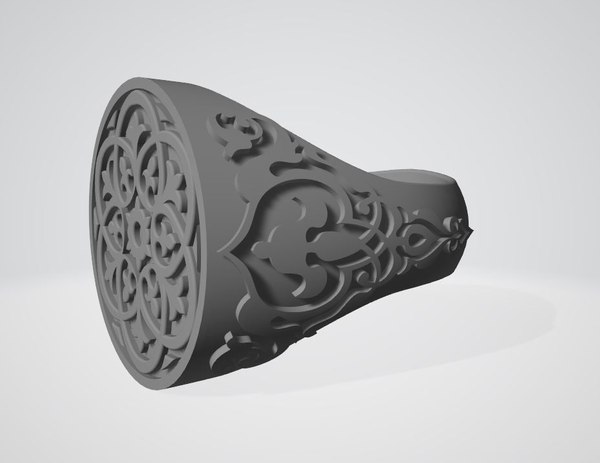 Style male ring 3D model - TurboSquid 1490393