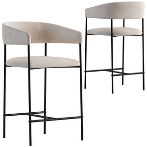 3D model Globewest Stanley Barstool